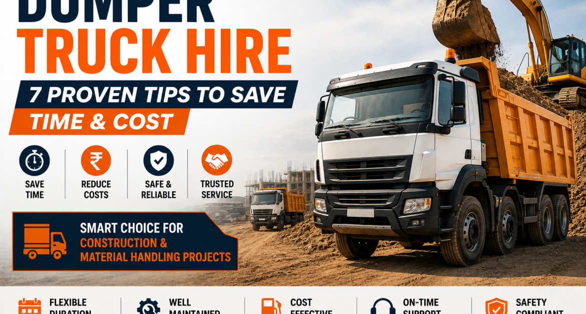 Dumper Truck Hire