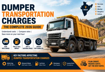 Dumper Transportation Charges Dumper Transportation Charges
