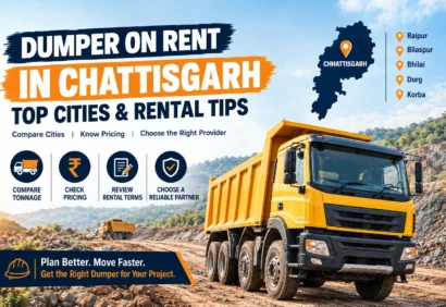 Dumper on Rent in Chattisgarh Dumper on Rent in Chhattisgarh